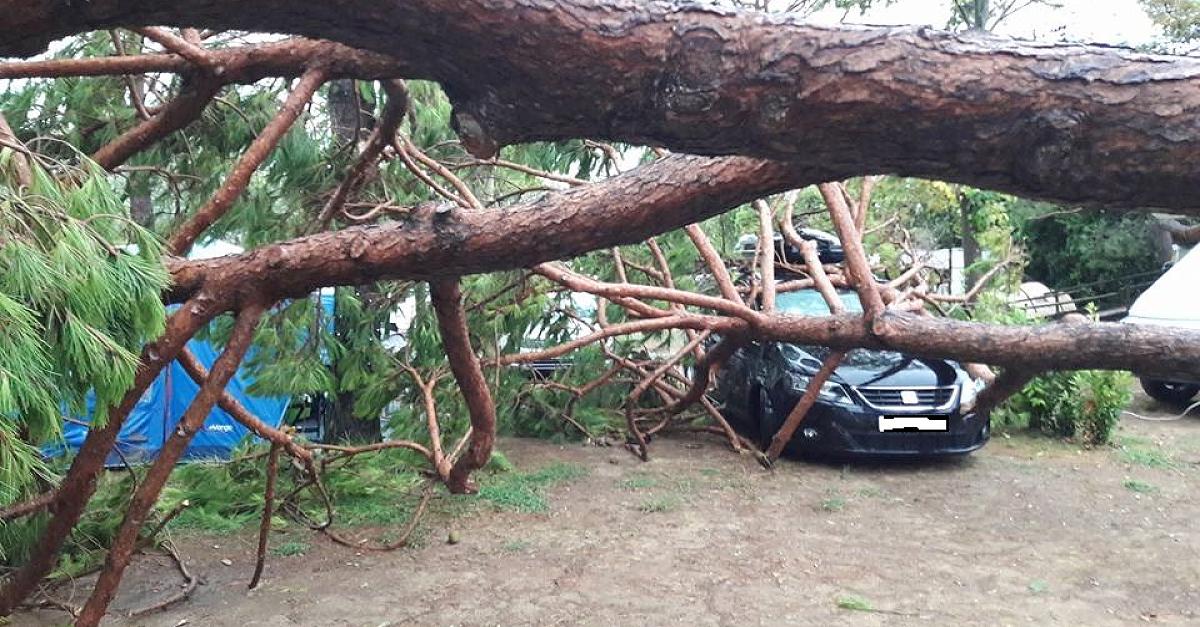 Mitten in der Hochsaison: Heftiges Unwetter verwüstet italienischen Badeort